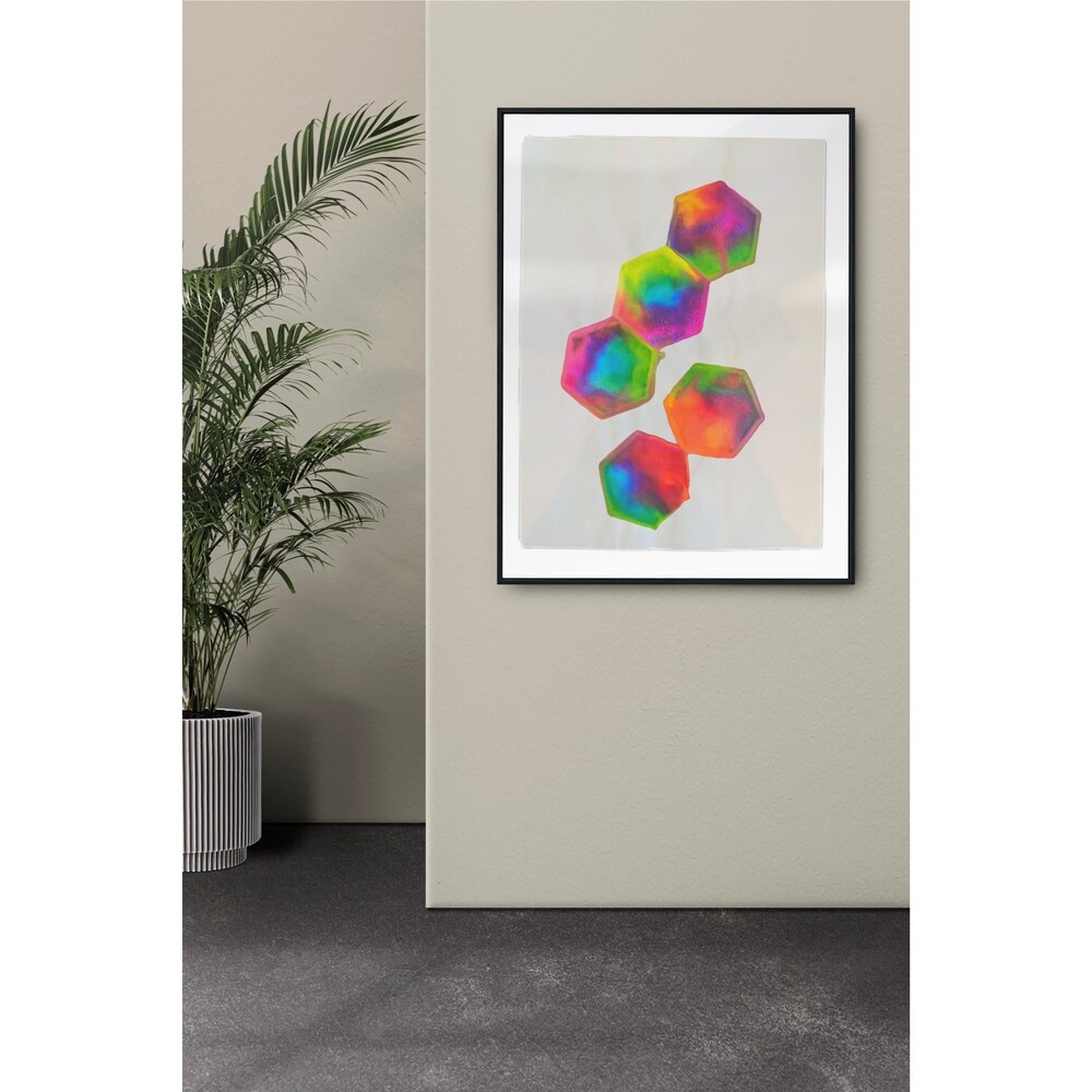 Custom Aura Reading Art Print – Personalized Energy Painting, Color Aura Portrai